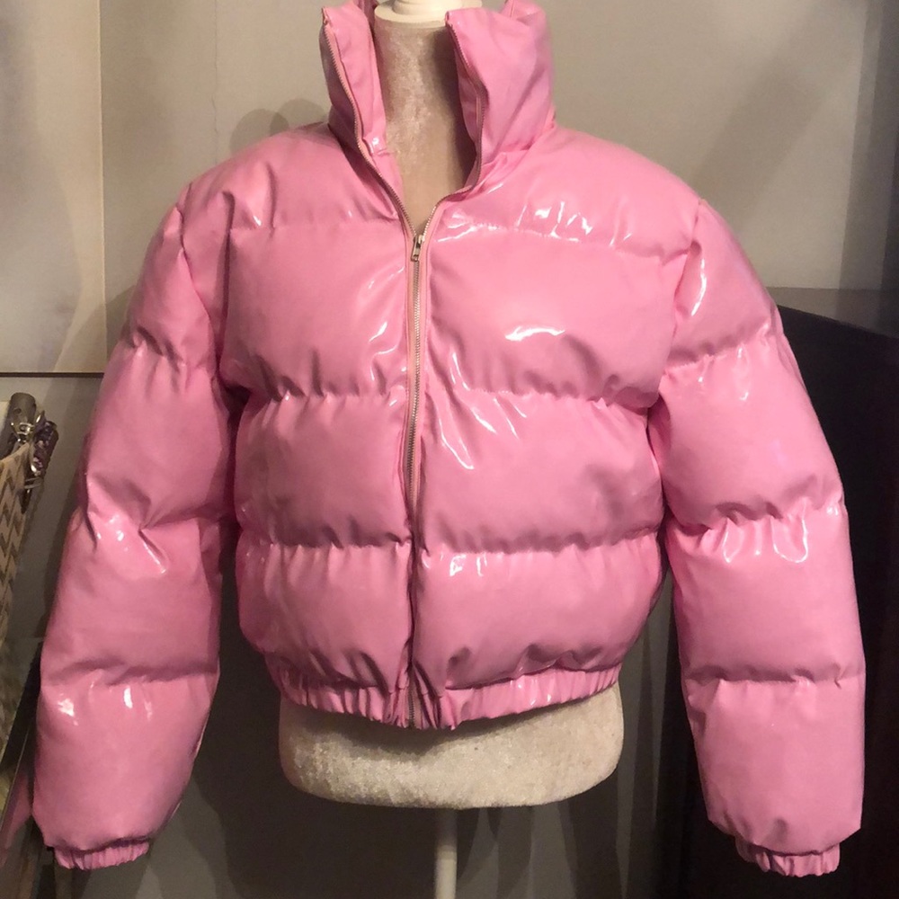 Pink Puffer Jacket